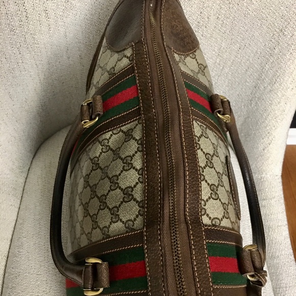 Authentic GUCCI vintage satchel bag - verified authentic by Poshmark! - Picture 12 of 16